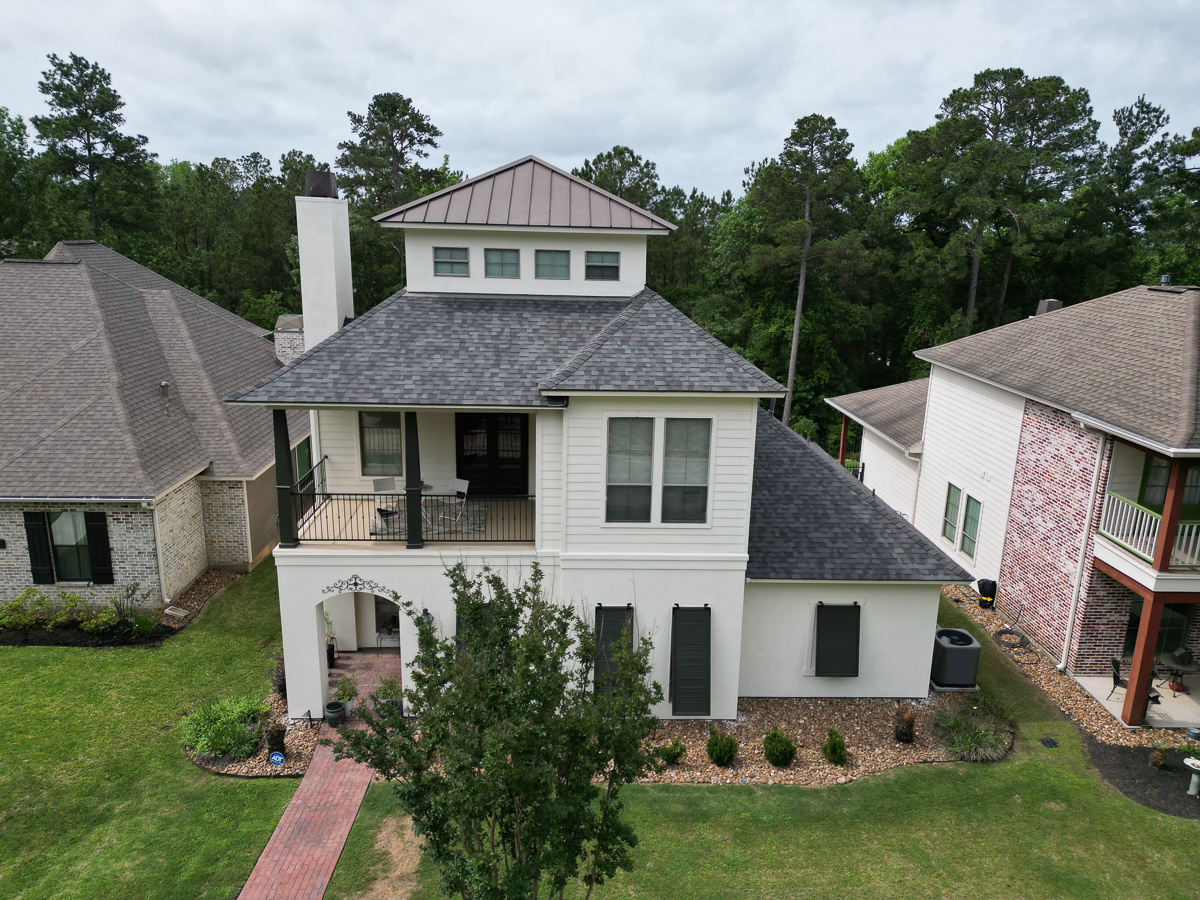residential roof replacement conroe tx by HHH Roofing & Construction