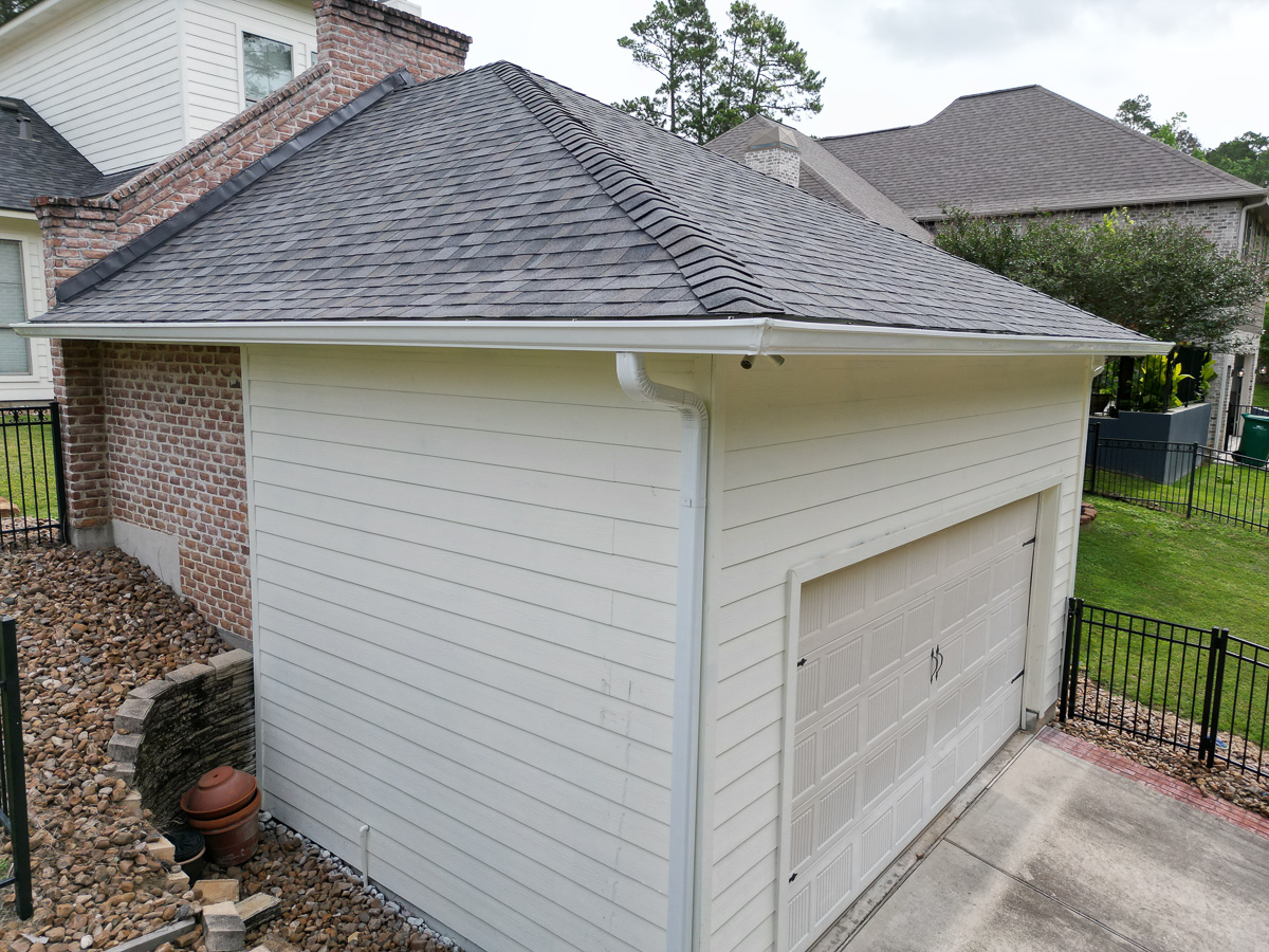 5 inch seamless gutters conroe tx