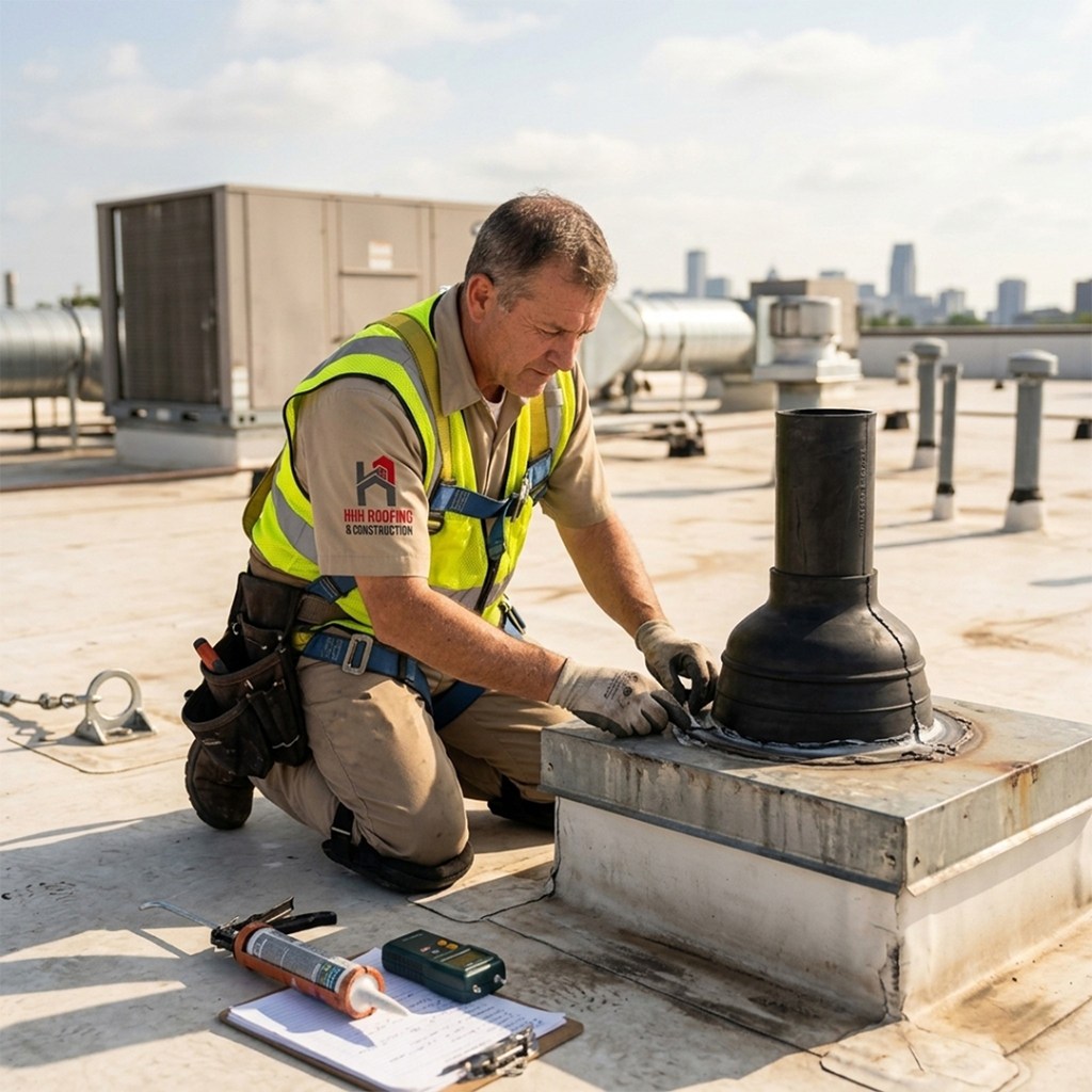 Rooftop HVAC penetrations